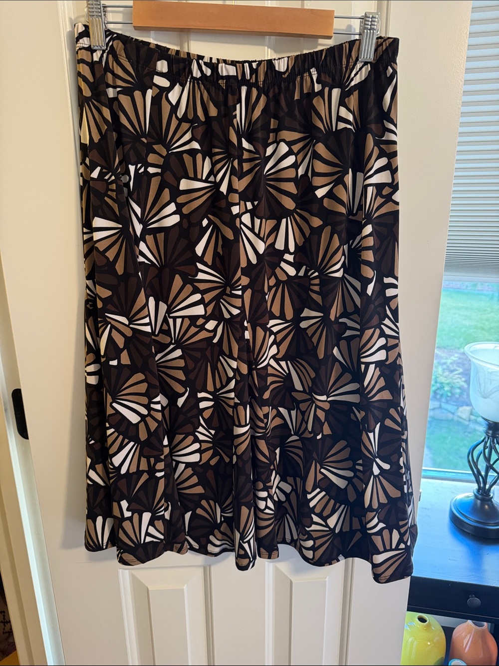Chico’s Print A-Line Skirt, size 2